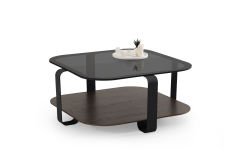 Royal Kare Orta Sehpa (CEVİZ)