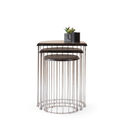 Nova Krom Zigon Sehpa