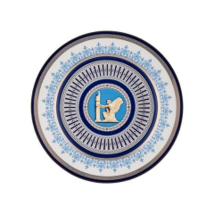 Joy Carmen Blue Banube 6lı Pasta Tabağı 19 cm