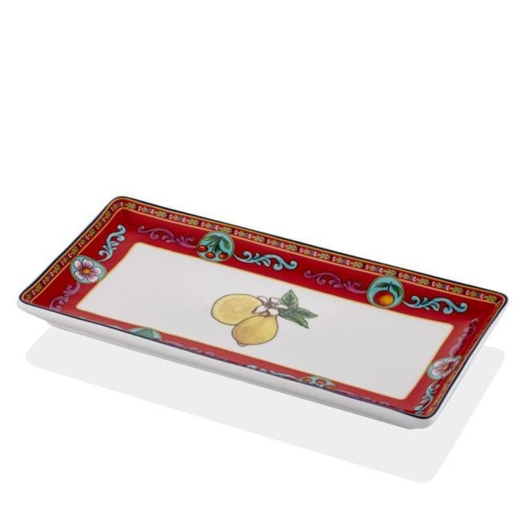 Joy Carmen Summer 2 li Küçük Dikdörtgen Tabak