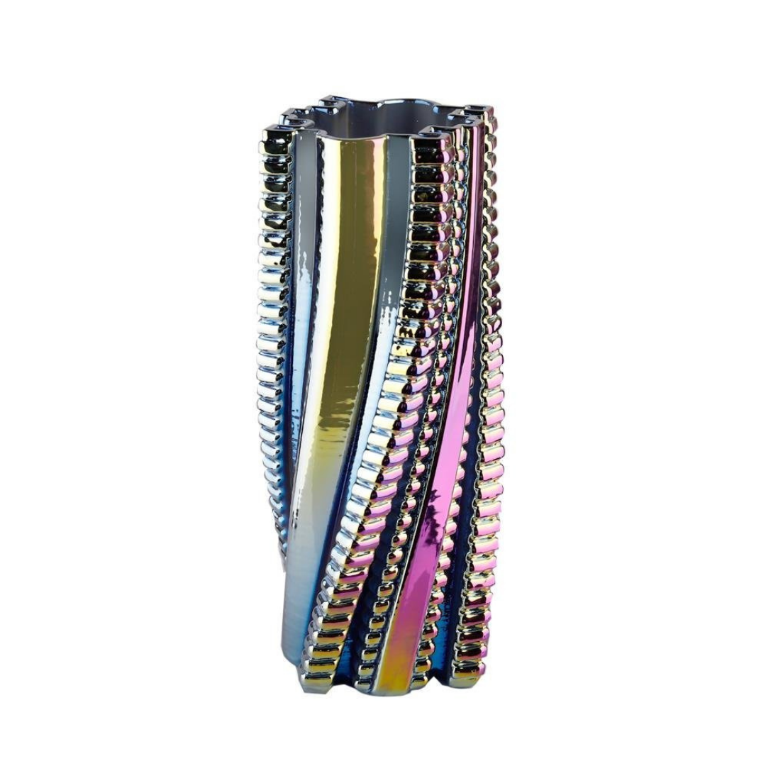 Luckyart Renkli Modern Vazo 37 Cm