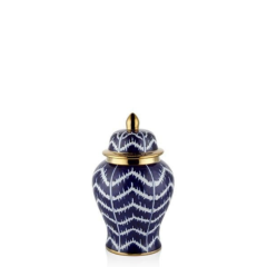 Luckyart Hazel Serisi Kapaklı Vazo Kucuk Boy 21x21x34 cm