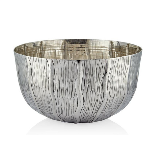 Creases Antik Silver Dekoratif Kase 37x19,5 cm