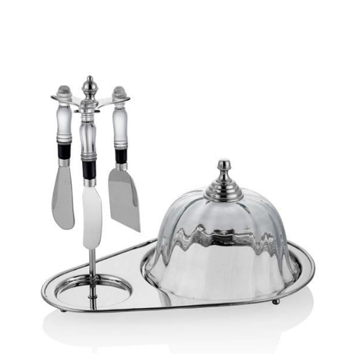 Lamadore Kek Sunum Seti Kapaklı 31x21x25,5 cm