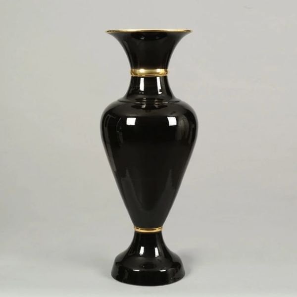 Vitale Elhamra Geniş Vazo Siyah 95 cm