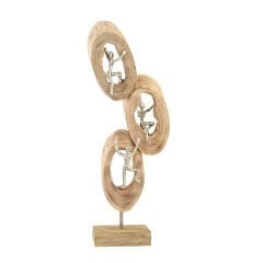 Vitale Naturel Tırmanan Dağcı Dekor 9*18*52 Cm