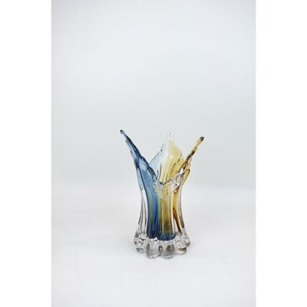 Bract Yellow Blue Vase