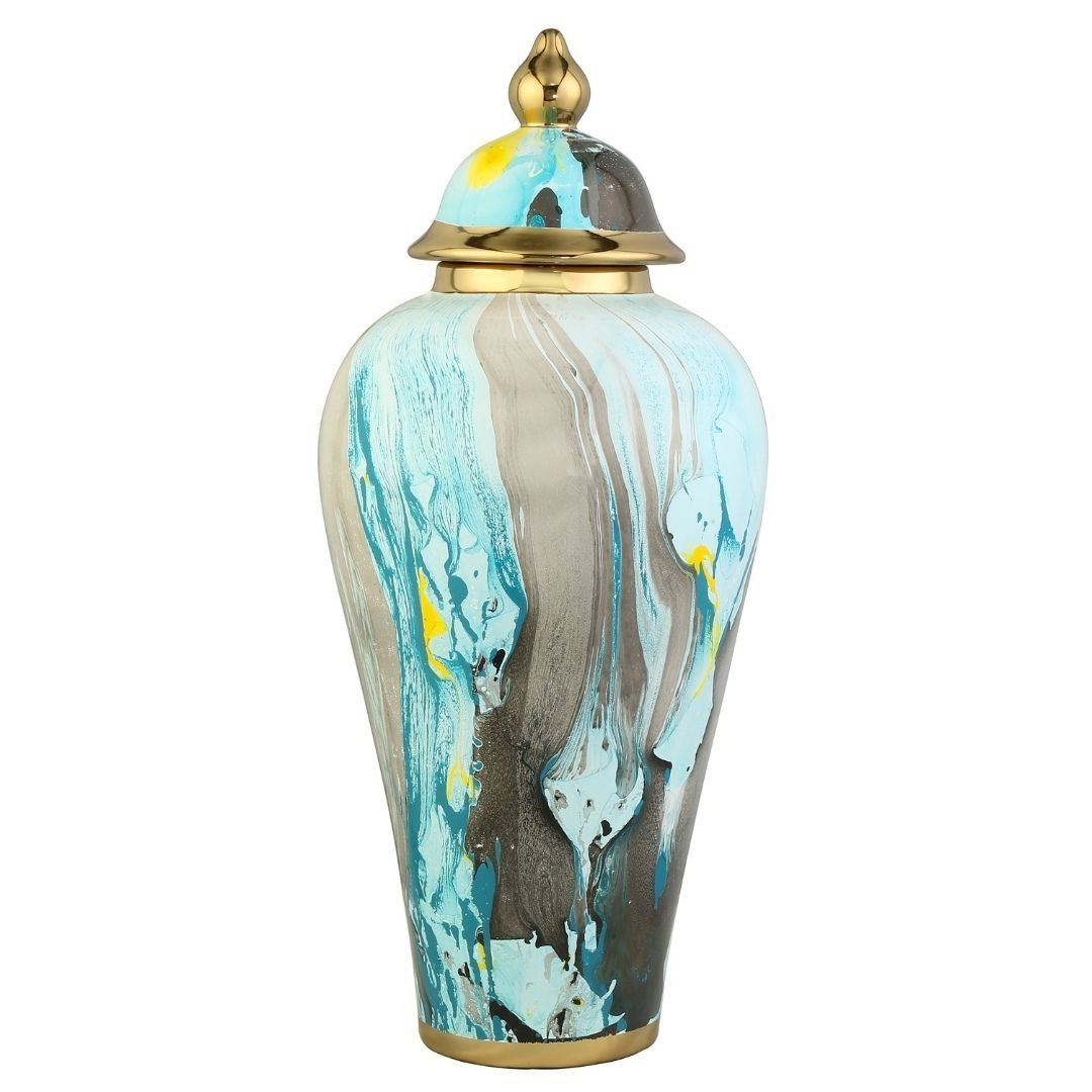 Ebru Desen Vazo 4 Büyük