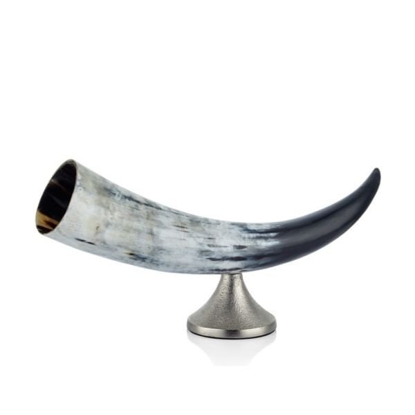 Natural Horn Yatay Boynuz Büyük Dekor