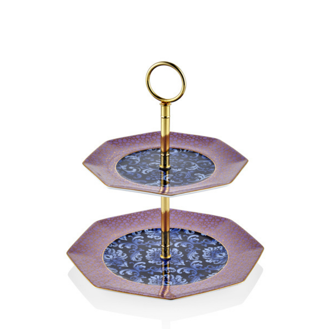 Tea Delight 2 Katlı Servis Standı