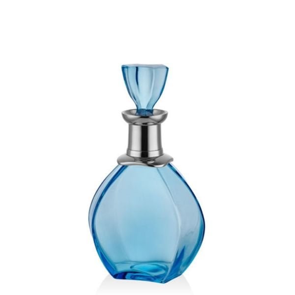 Hexagon blue bottle (sürahi)