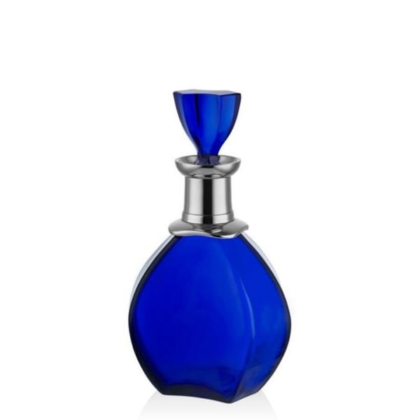 Hexagon cobalt blue bottle  (sürahi)