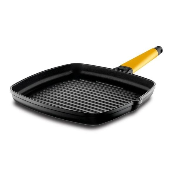 Castey Classic Serisi Izgara Kanallı Tava  27 cm