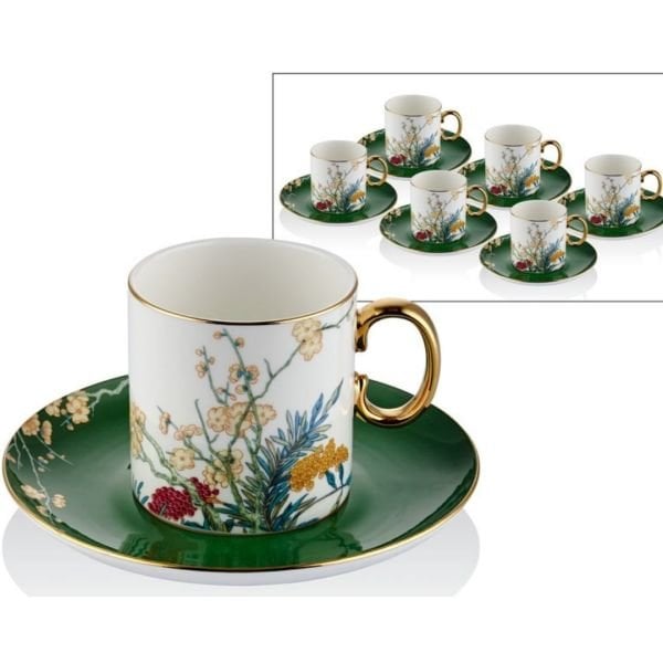 Blossoms 6 Parça Çay Fincanı Seti