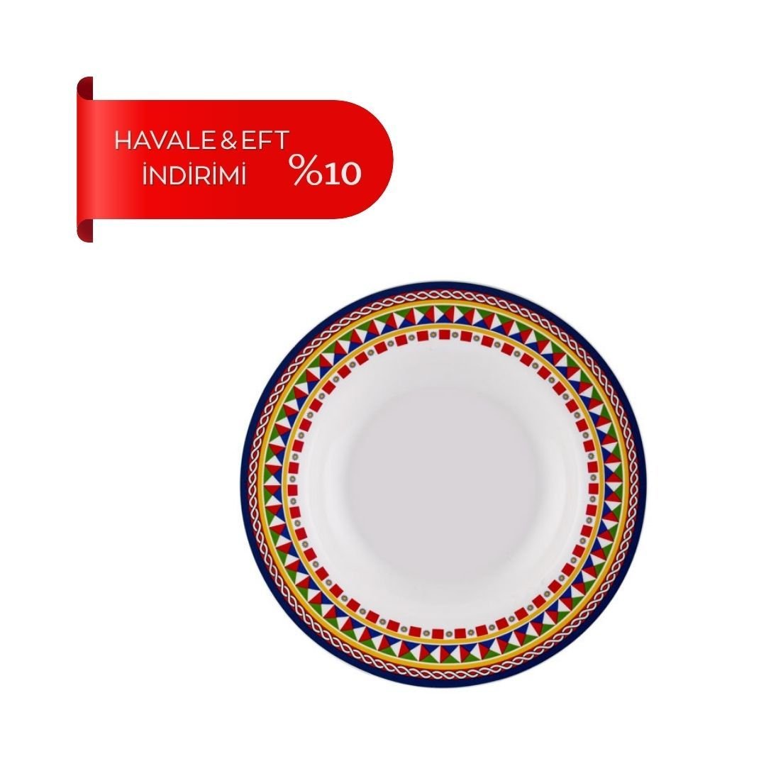 Joy Carmen Sun Shine 6 lı Yemek Tabağı