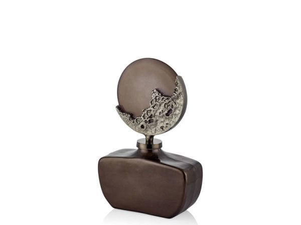 Glass Dust Glass Scent Small 42  cm ( Antik Kahve )