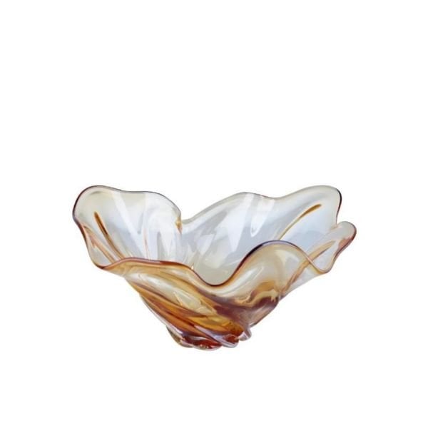 Luckyart Amber Çukur Tabak