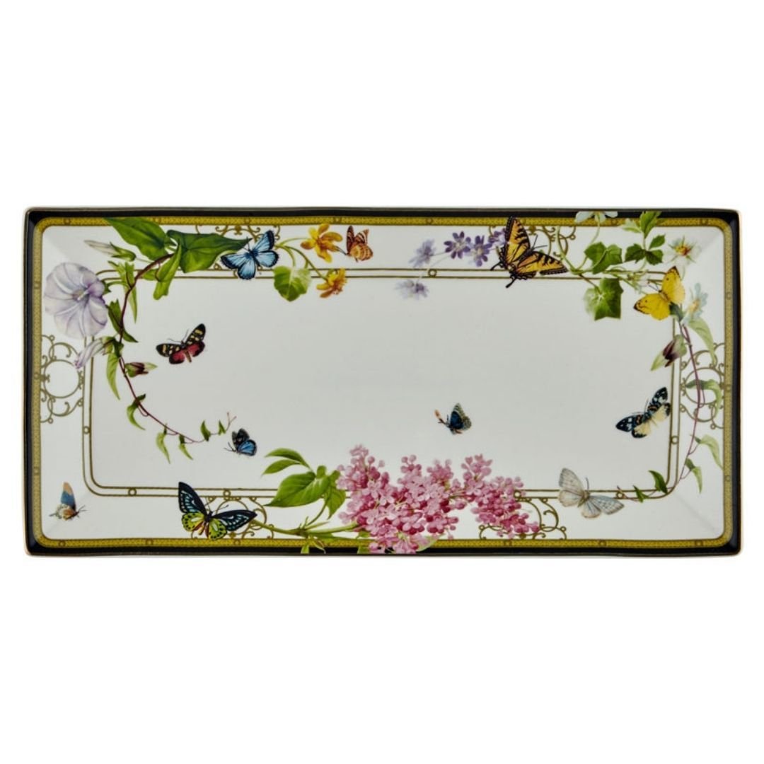 Joy Carmen Muse Garden 2 li Büyük Boy Dikdörtgen Tabak