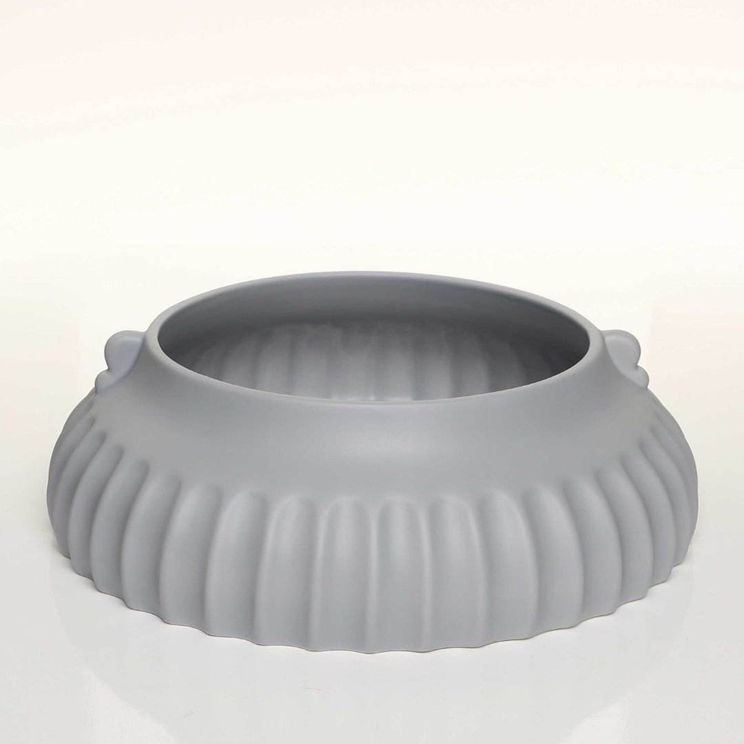 Vitale Bowl Gri Vazo 33 cm
