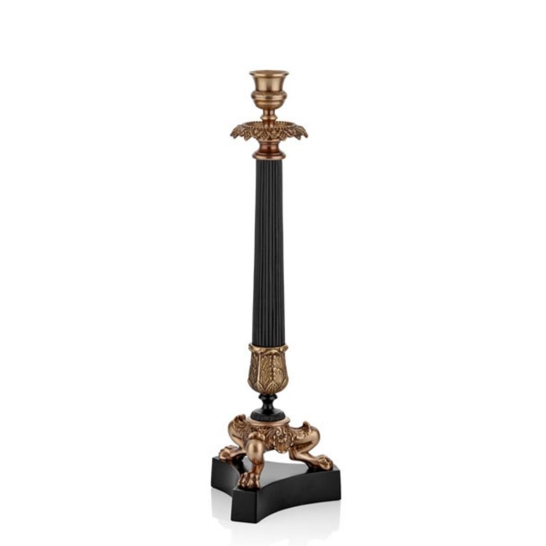 La'medore Glint Serisi  Altın Renk Büyük Boy  Şamdan