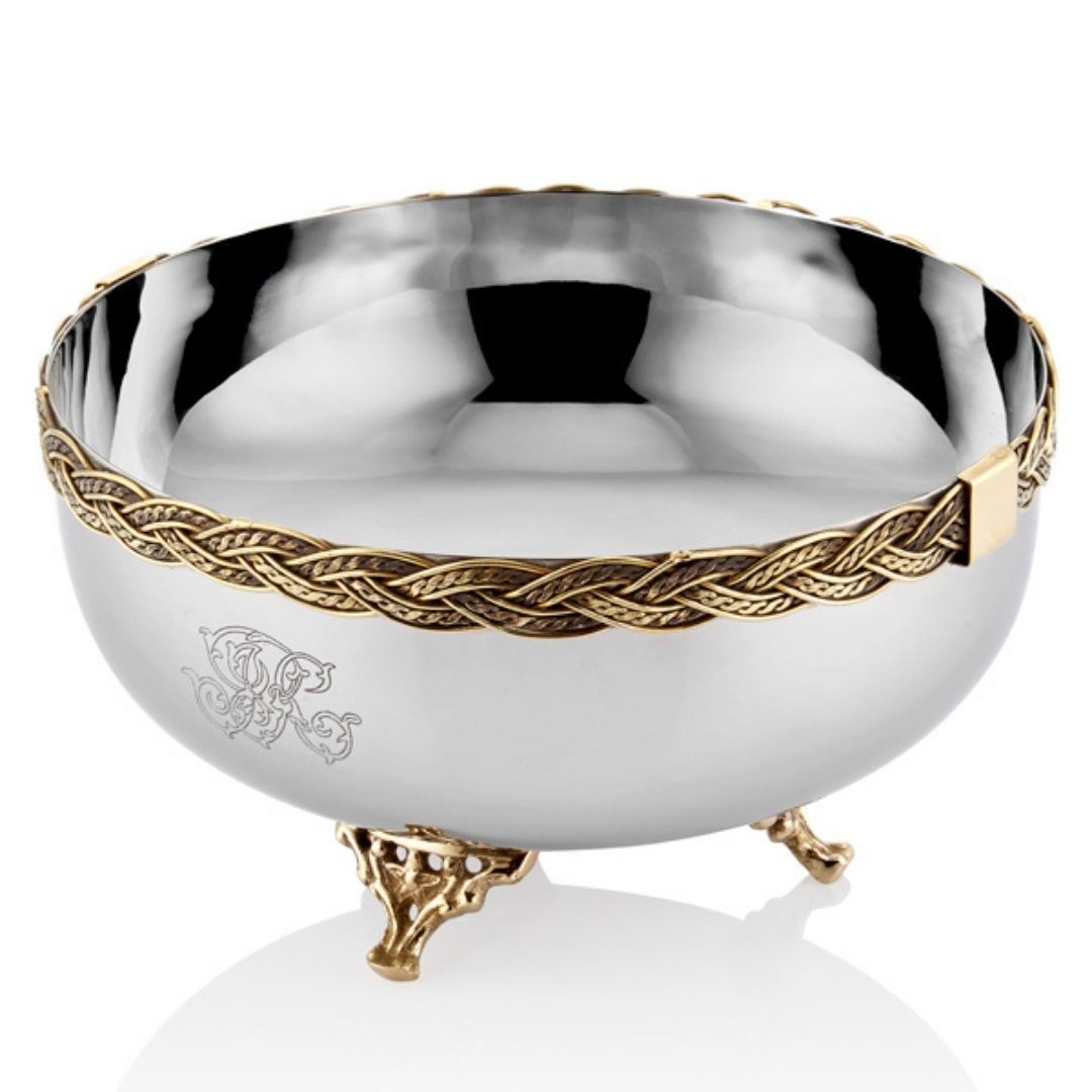 La'medore Black Pearl Halatlı Geniş Küçük Boy Kase 18 cm