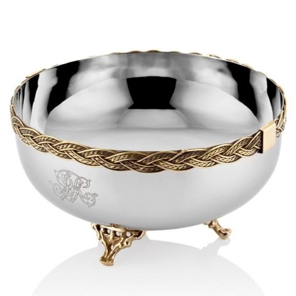 La'medore Black Pearl Halatlı Geniş Küçük Boy Kase 18 cm