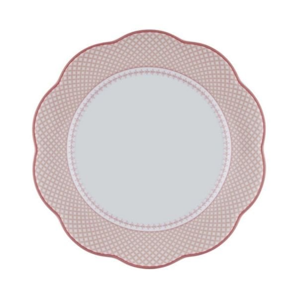 Pembe Kahvaltı Tabağı Lamedore Tea Delight