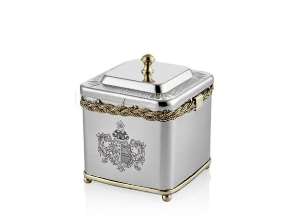 Kare Kavanoz Blackpearl Halat Desenli