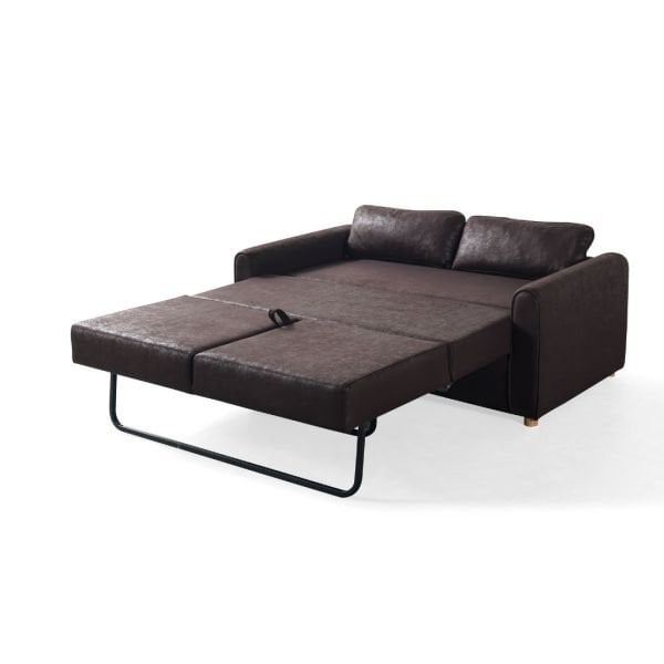 Rixos Deri Açılır Mekanizmalı Yatak Olan İkili Koltuk