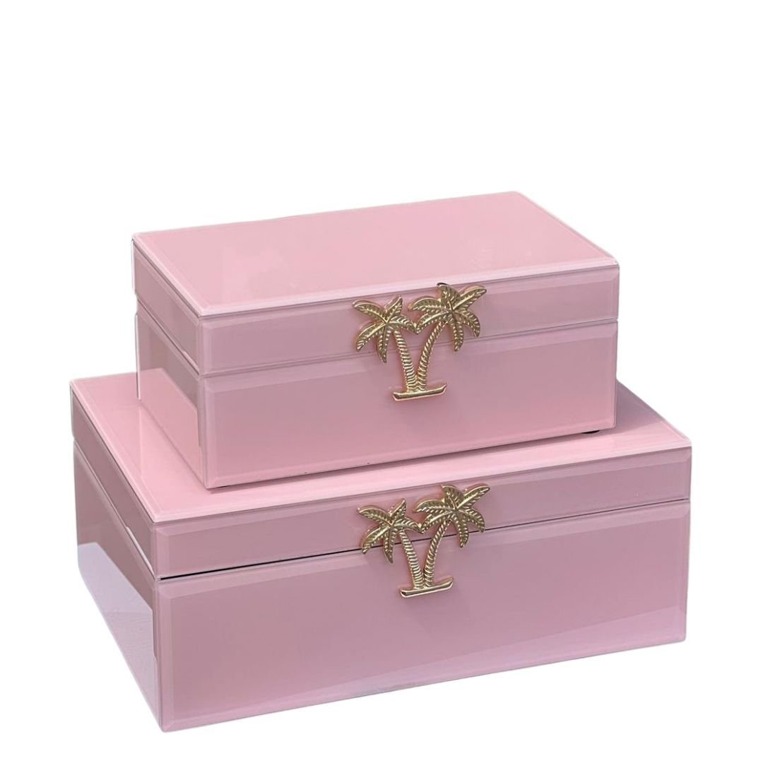 Cam Palmiye 2 li Kutu Seti