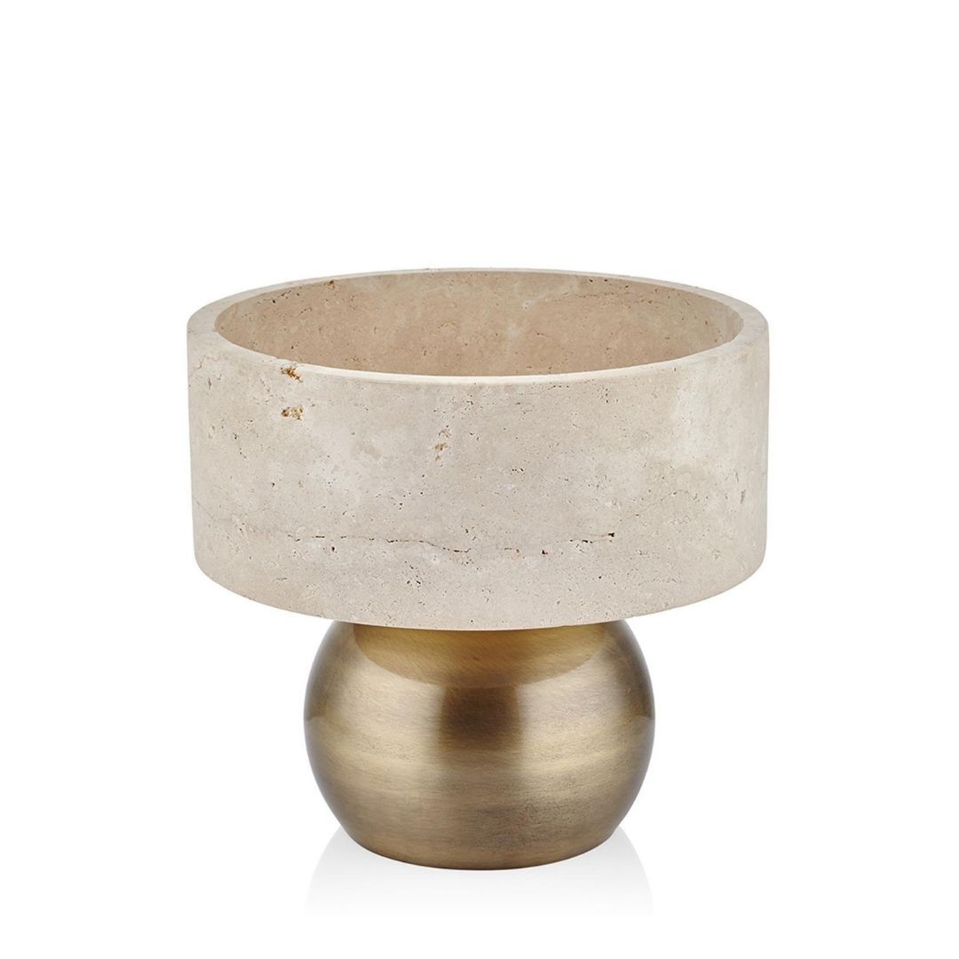 Traverten Büyük Boy Vazo