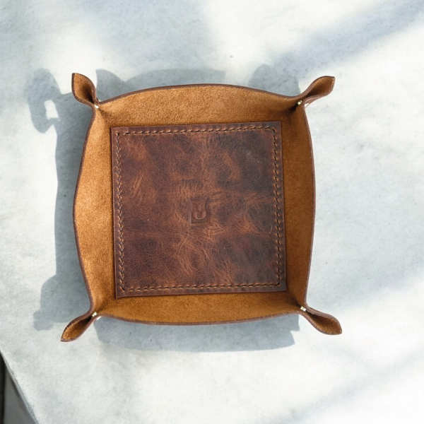 Catchbowl | Deri Organizer - Taba