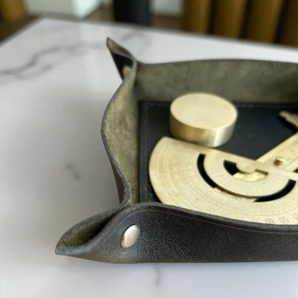 Catchbowl | Deri Organizer - Oliv