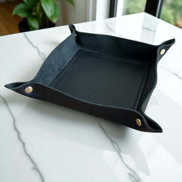 Catchbowl | Deri Organizer - Siyah