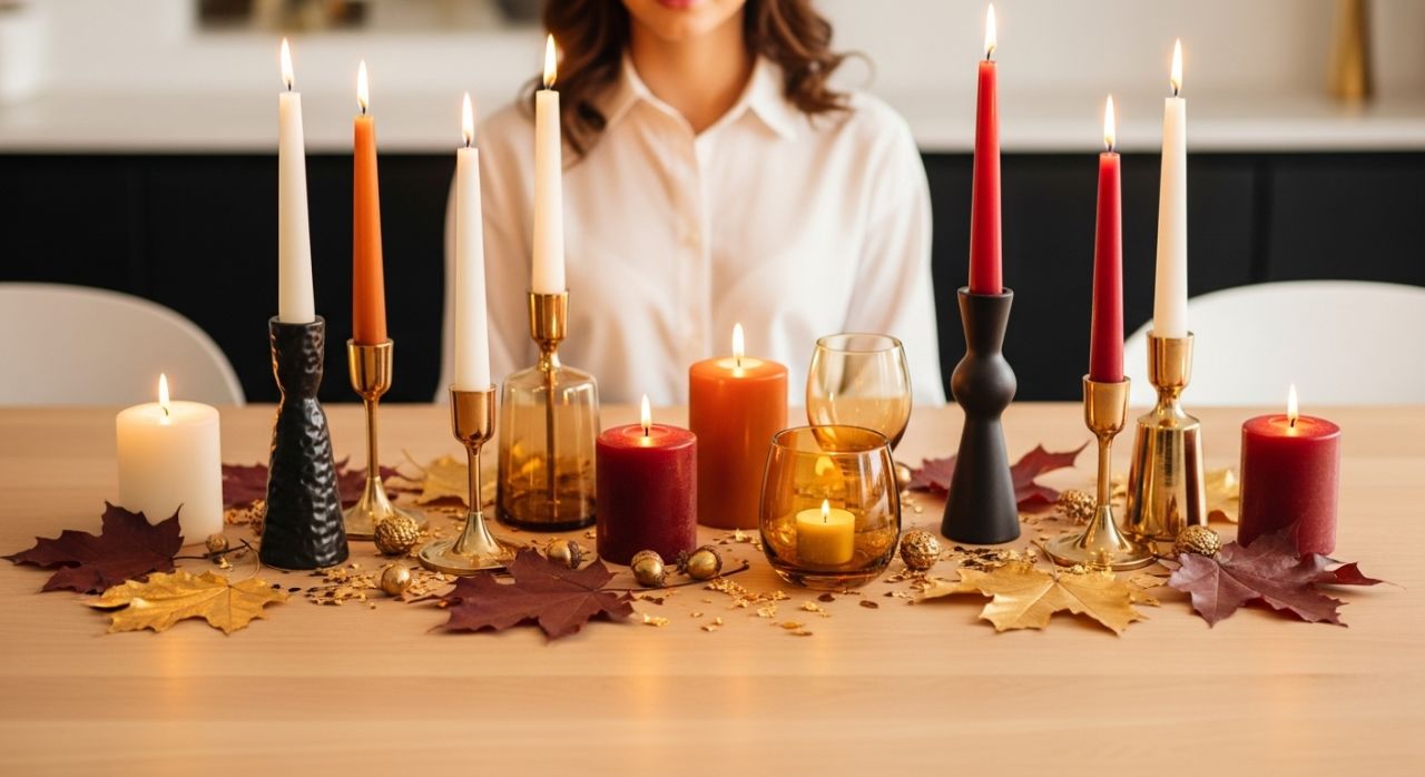 Modern Mumluklar ve Şamdanlarla Sonbahar-Kış Atmosferi