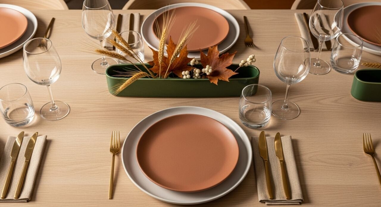 Yemek Takımlarıyla 2025 Sofra Dekorasyonu Trendleri
