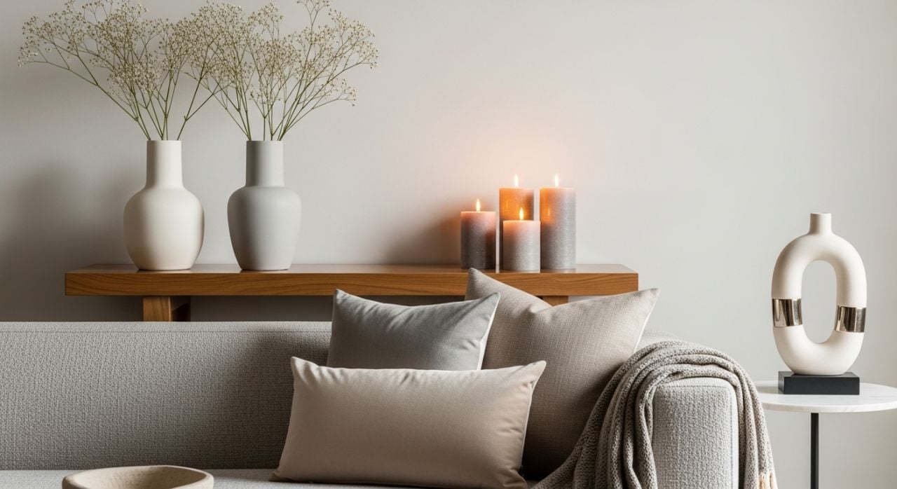 Dekoratif Aksesuarlarla Evinizde Zamansız Bir Atmosfer Yaratın
