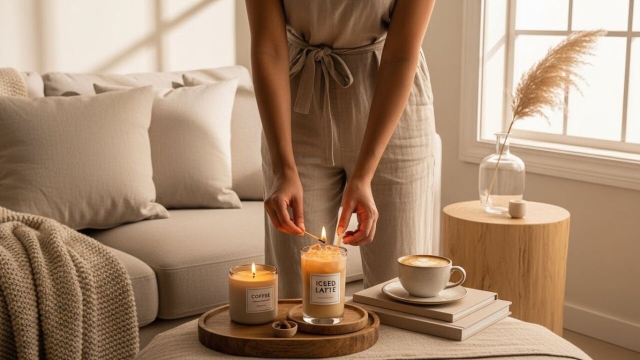 Kahve Kokulu Mumlarla Modern Evlerde Sıcak Ambiyans Yaratma Rehberi
