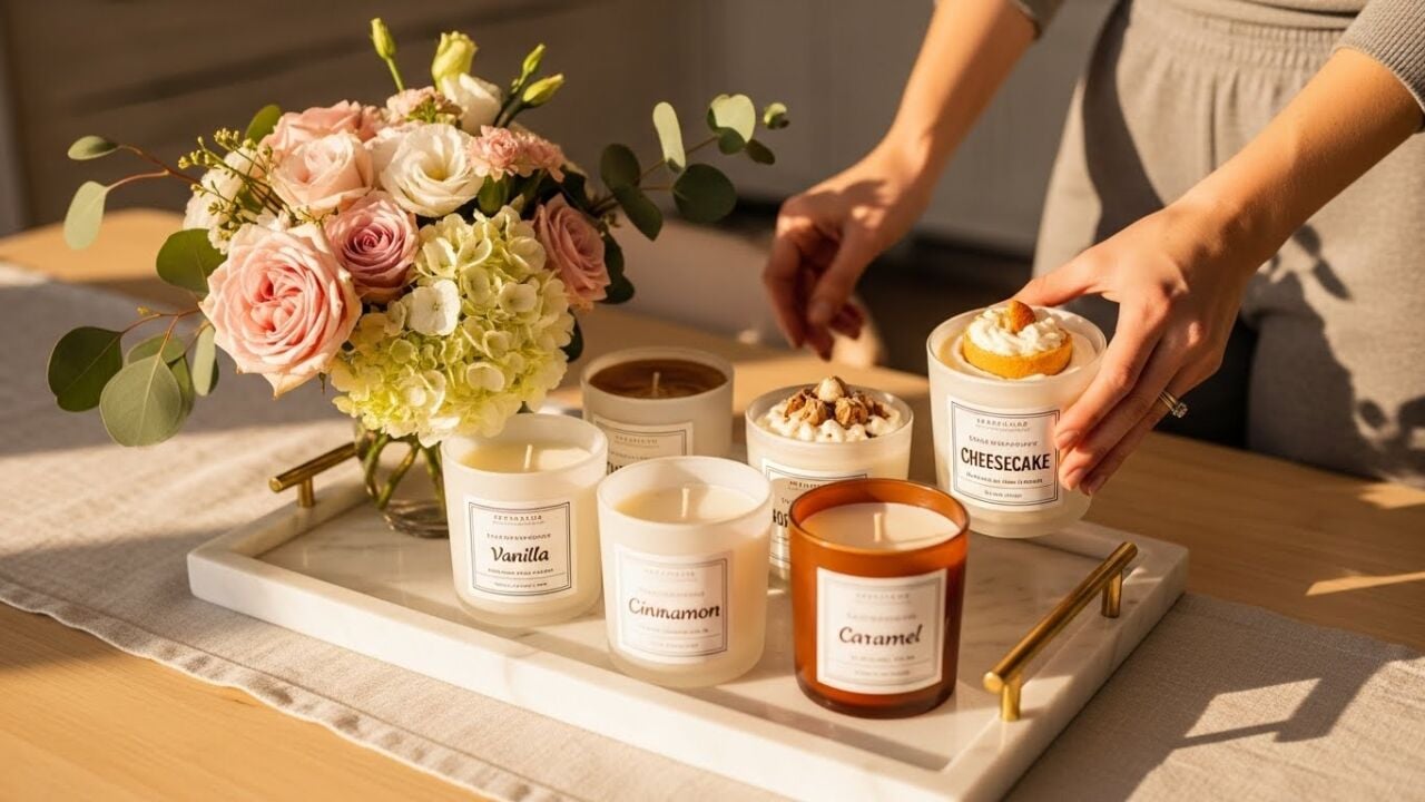 Tatlı Kokuların Evdeki Gücü: Cheesecake & Jam Kokulu Mum Trendleri