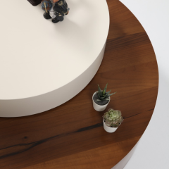 Oreo Ceviz Orta Sehpa