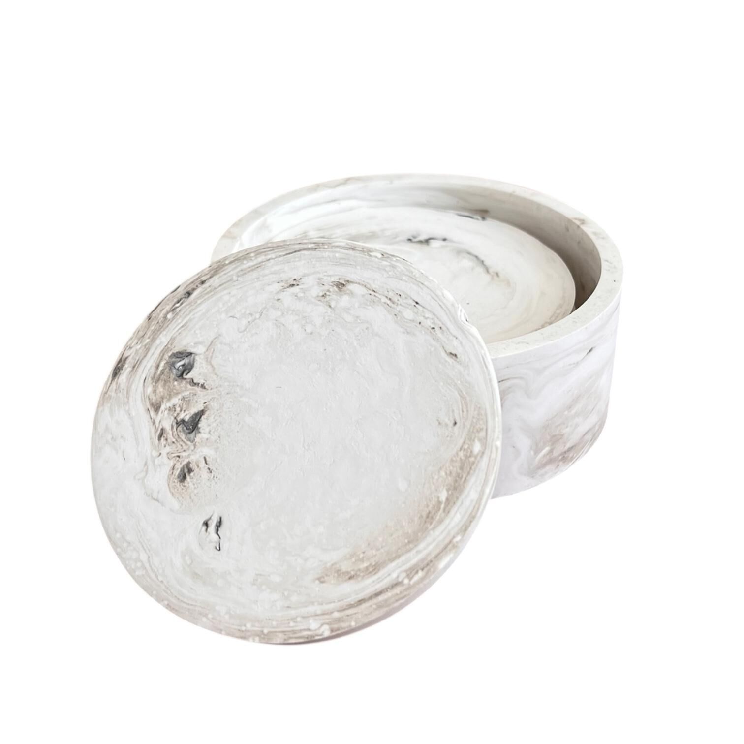 Denfix Bardak Altlığı | Gri Mermer Desenli