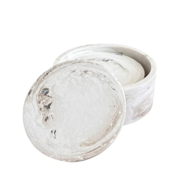 Denfix Bardak Altlığı | Gri Mermer Desenli