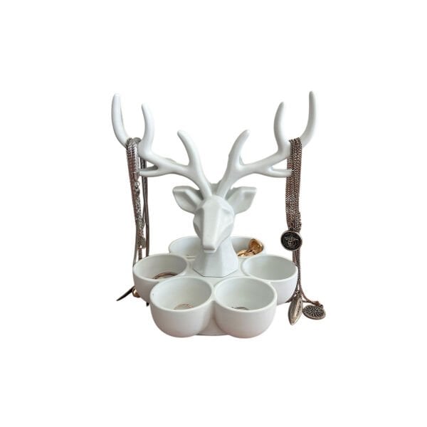 Denfix Geyik Organizer | Soğuk Beyaz