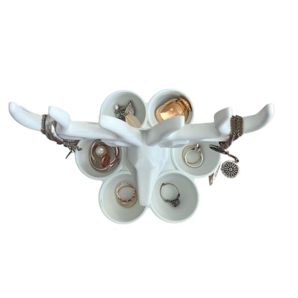 Denfix Geyik Organizer | Soğuk Beyaz