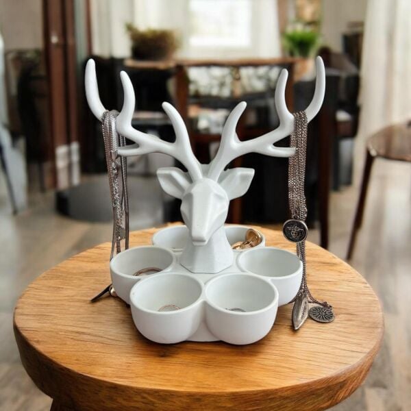 Denfix Geyik Organizer | Soğuk Beyaz