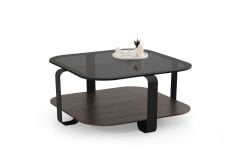 Royal Kare Orta Sehpa (CEVİZ)