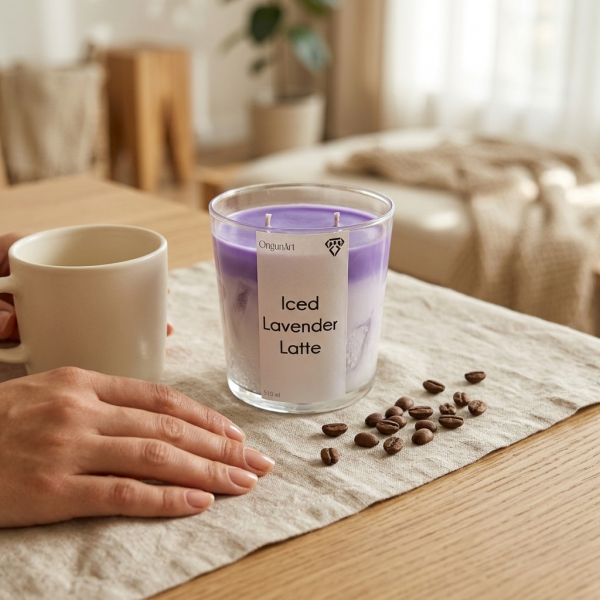 Iced Lavender Coffee | Cam Mum