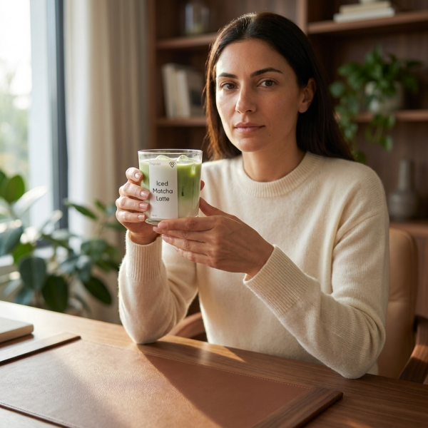 Iced Matcha Coffee | Cam Mum