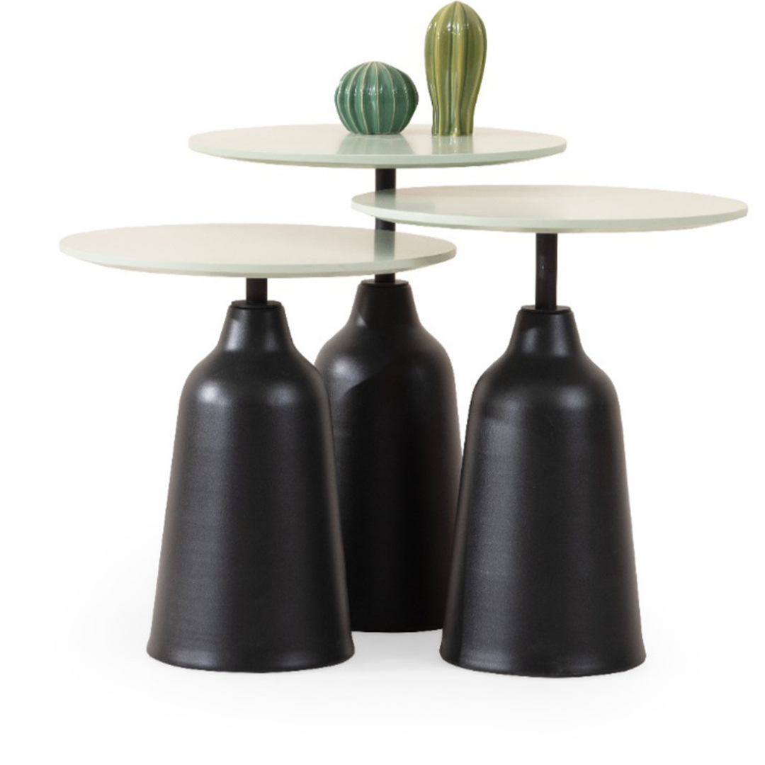 Minty Black Zigon Sehpa