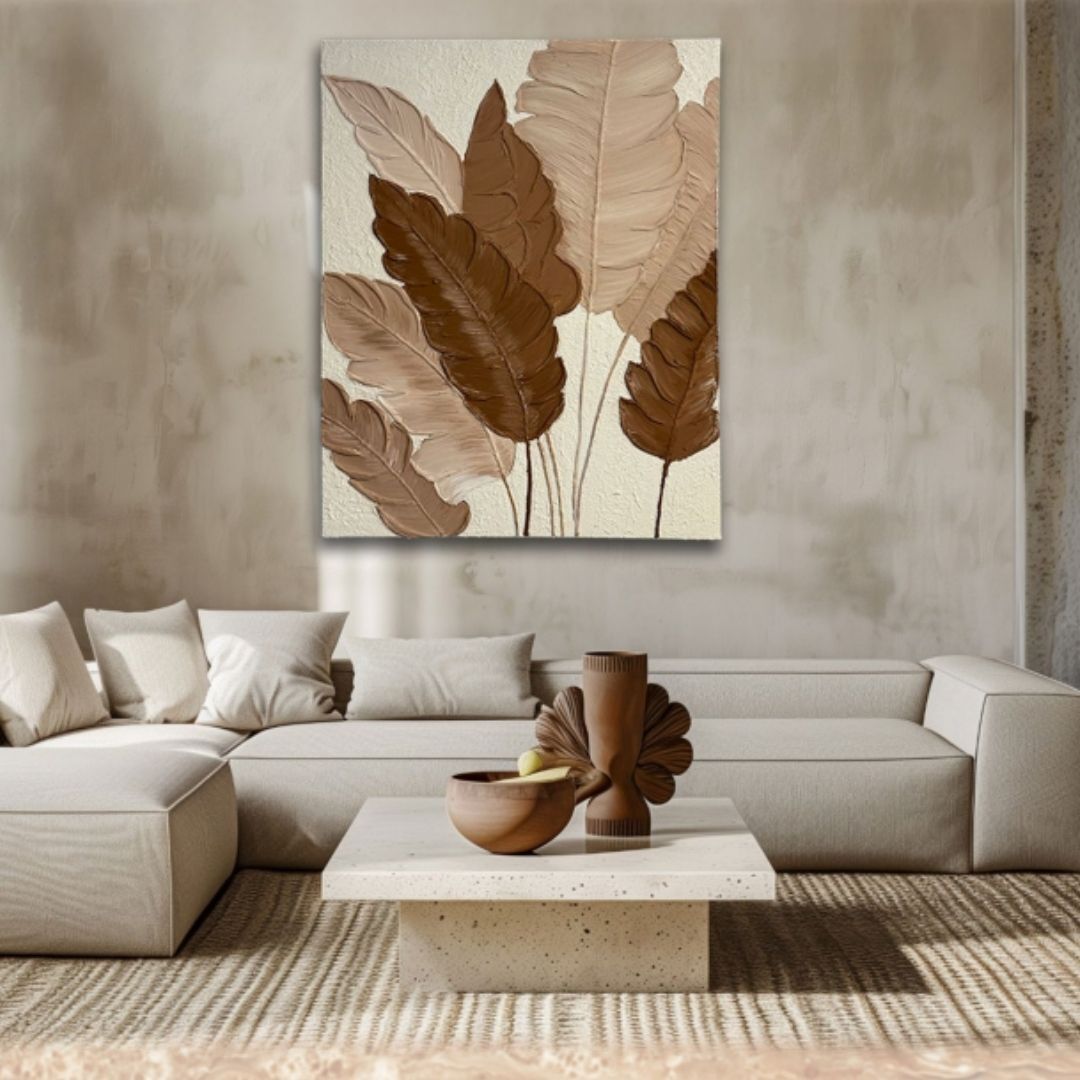 Ukyco Yağlı Boya Yaprak Tablo